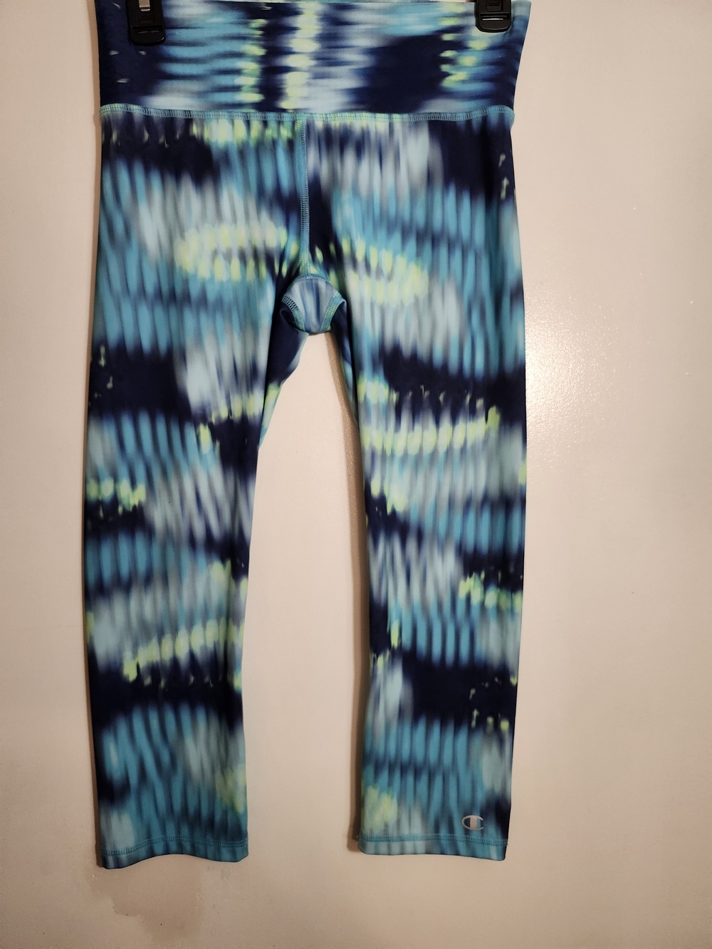 Champion Performance - Blue Tie-Dye Active Leggings - Size SMALL